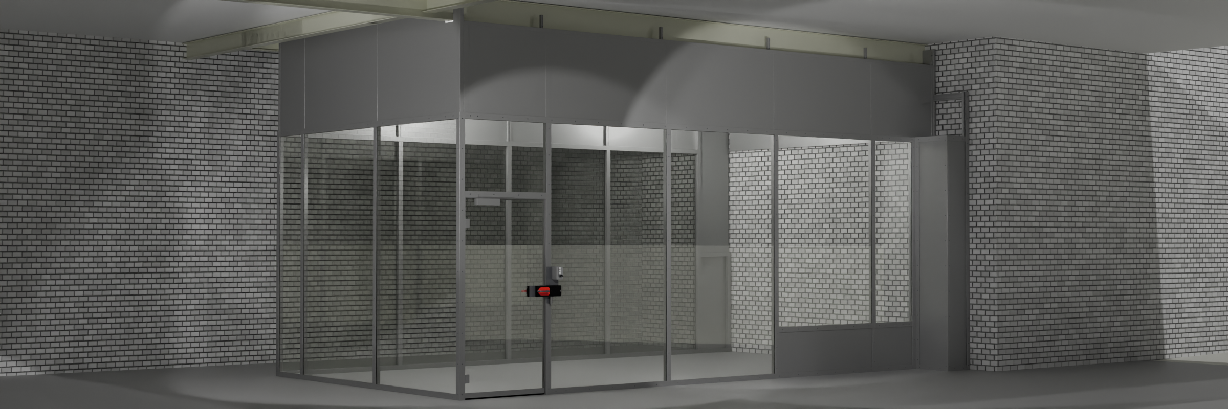 saubere trennende Schutzeinhausung