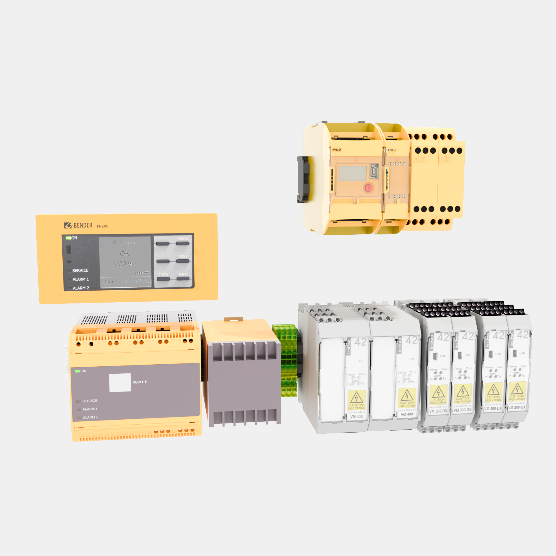 Bild der Standardkomponenten
